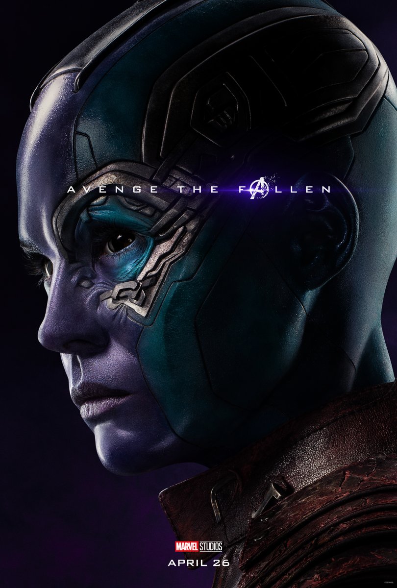 Actor Karen Gillan plays the role of Nebula, Gamora's sister in 'Avengers: End Game'. (Source: Marvel)