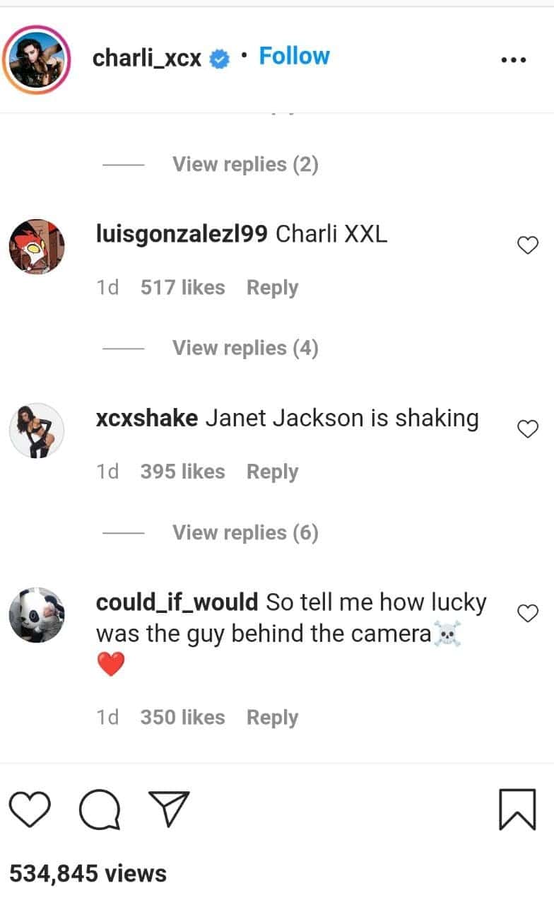 Charli XCX exposes her breast as she suffers major wardrobe malfunction