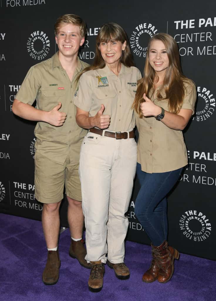 Bindi, Terri and Robert Irwin host gala dinner in LA to celebrate Steve ...