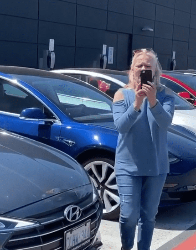 'Karen' refuses to move car from reserved spot as she 'can't see' sign, tells security she may