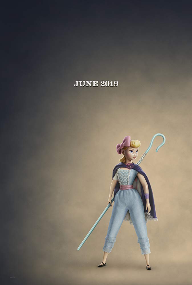 Un póster de Bo Peep con la voz de Annie Potts de 