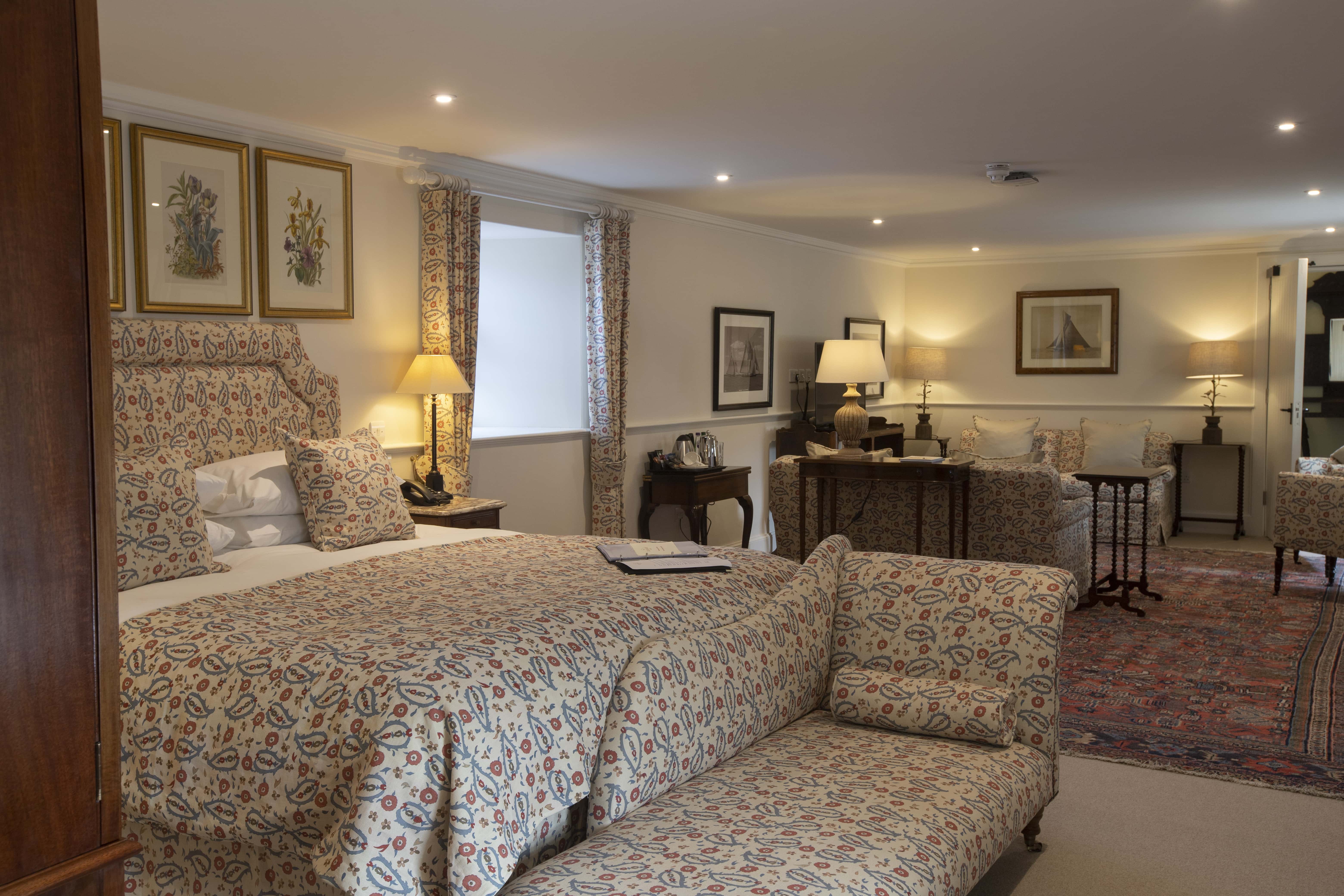 Prince Charles attends opening of luxurious bed and breakfast at the